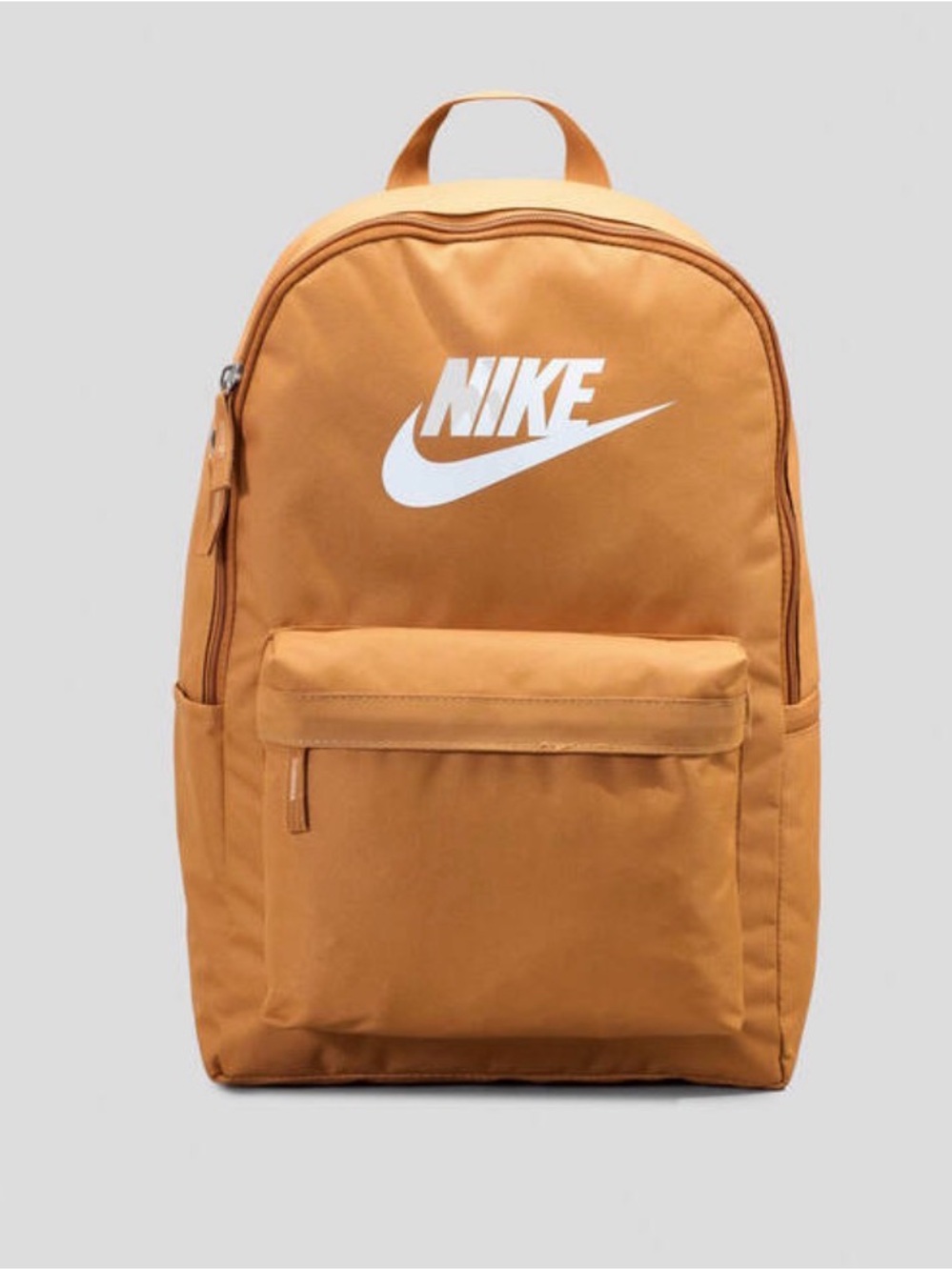 Nike Heritage Backpack Unisex Sports Bag Casual Travel Bag Brown Tan NWT School